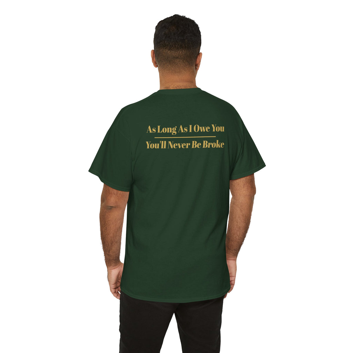 “IOU" Funny Unisex — Graphic Tee