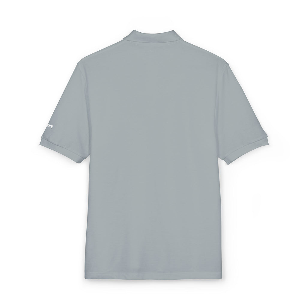 Collector's Vault Embroidered Work Polo — Relaxed Unisex Pique Shirt