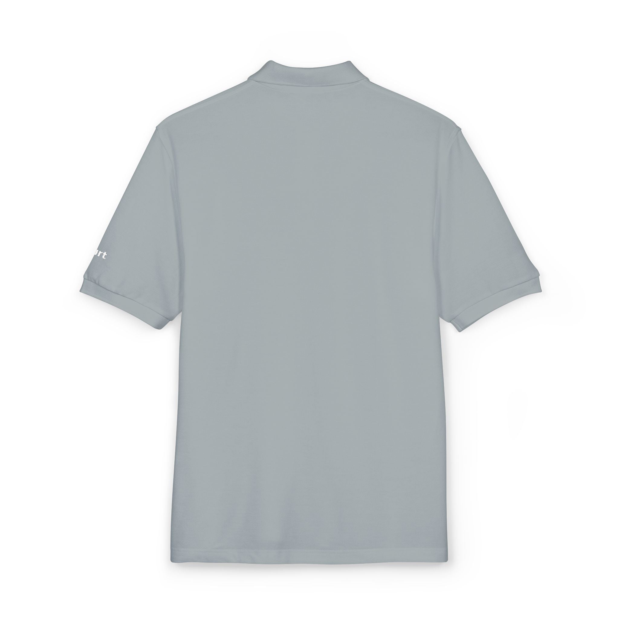 Collector's Vault Embroidered Work Polo — Relaxed Unisex Pique Shirt