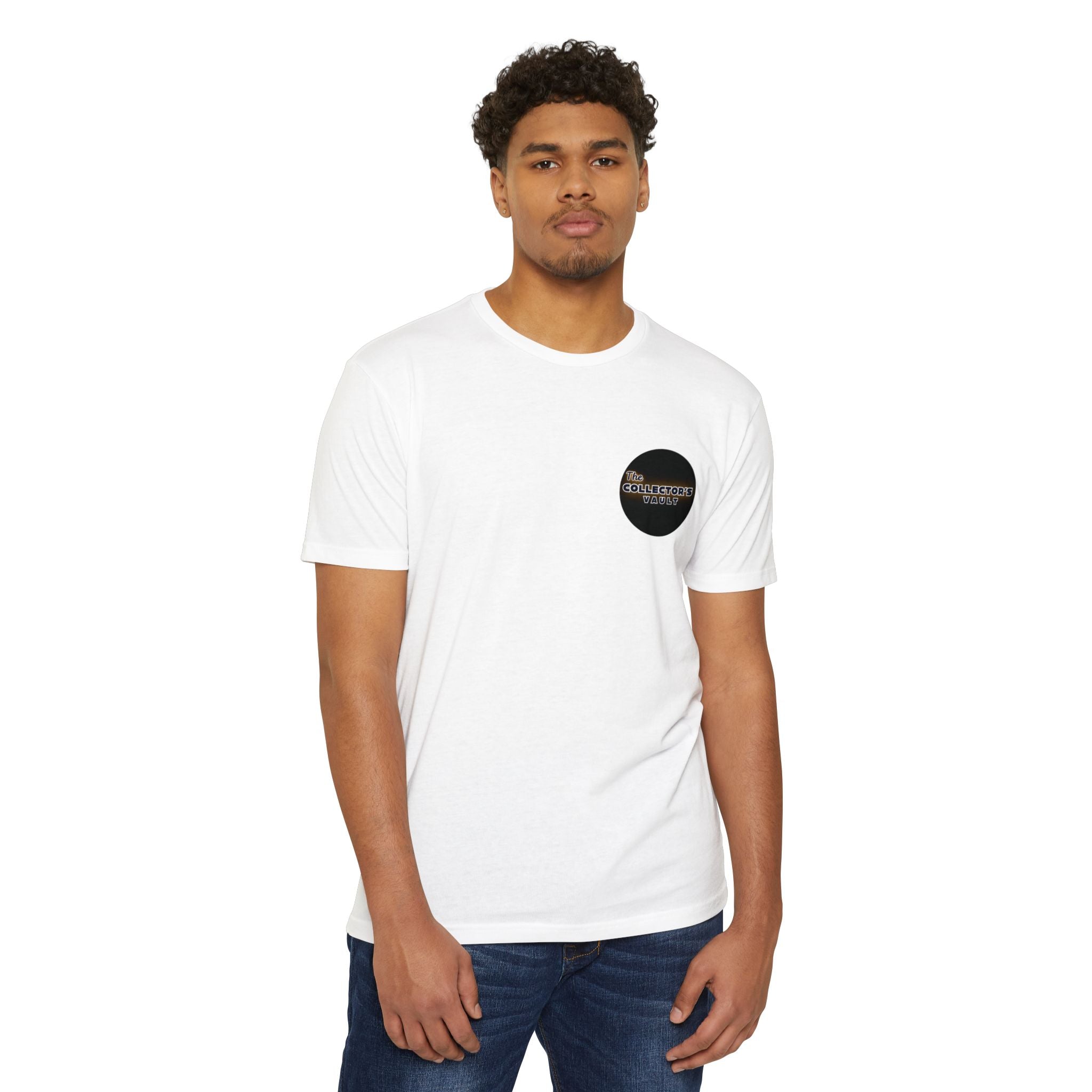 Collector's Vault Logo T-Shirt – Retro Graphic Back Print