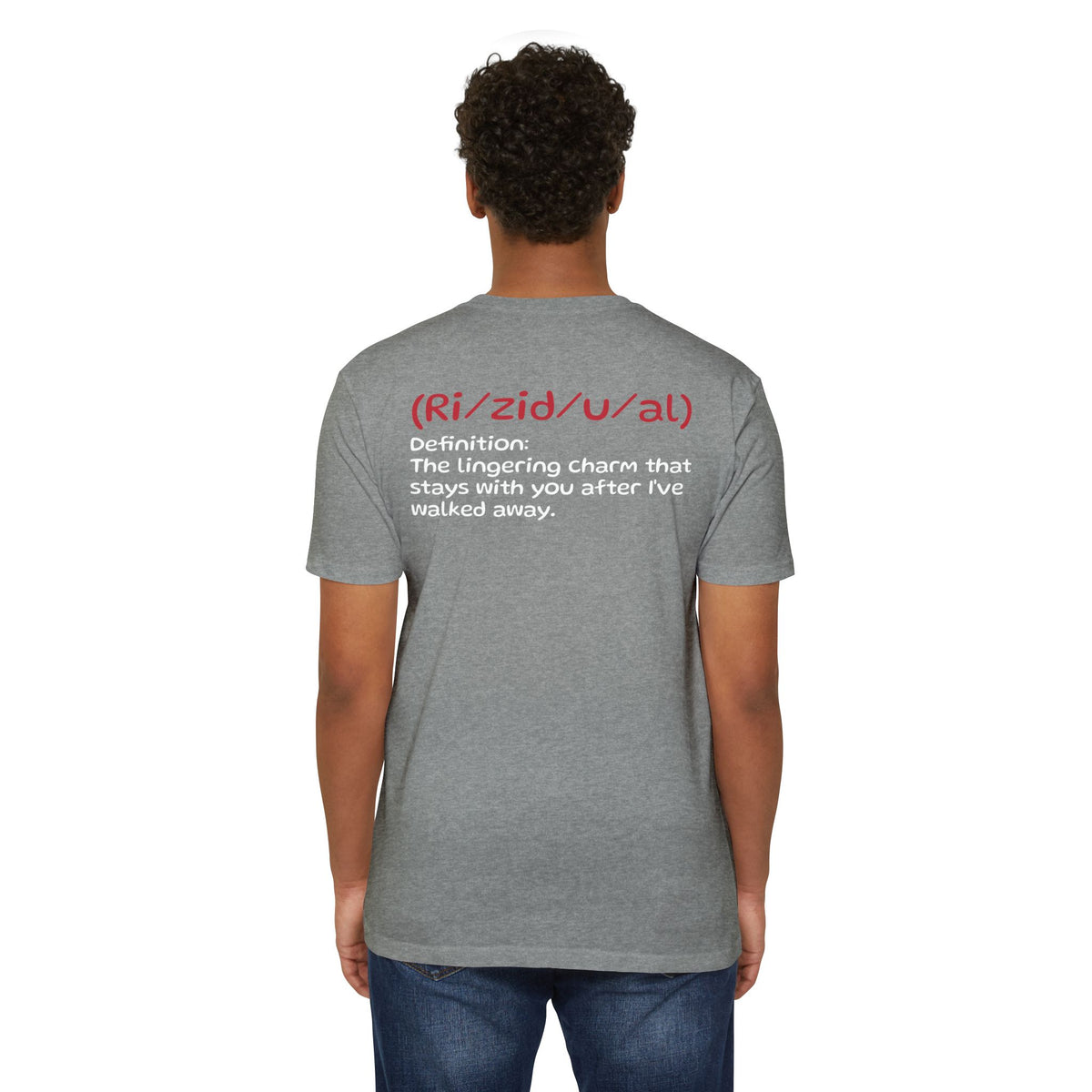 "Rizzidual" T‑Shirt w/ Back Definition