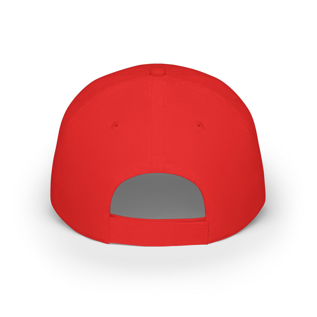 Custom Embroidered Baseball Cap(text)  — "Designed by You" Low-Profile Hat