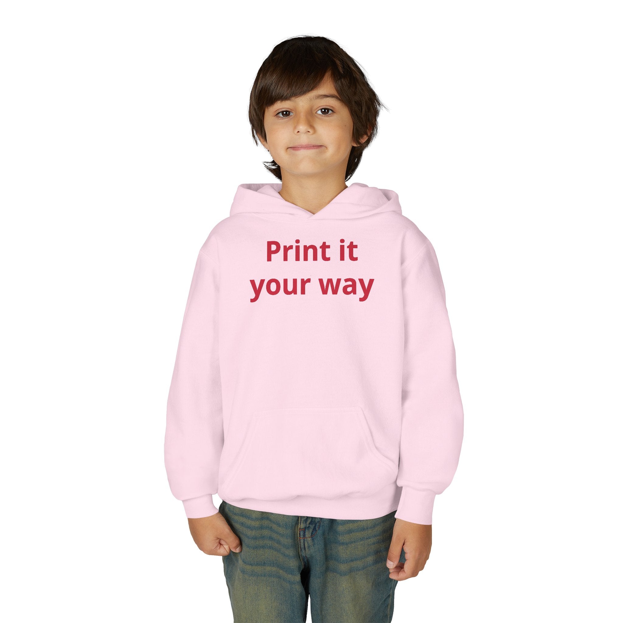 "Designed by You"  – Youth Customizable Kids' Pullover