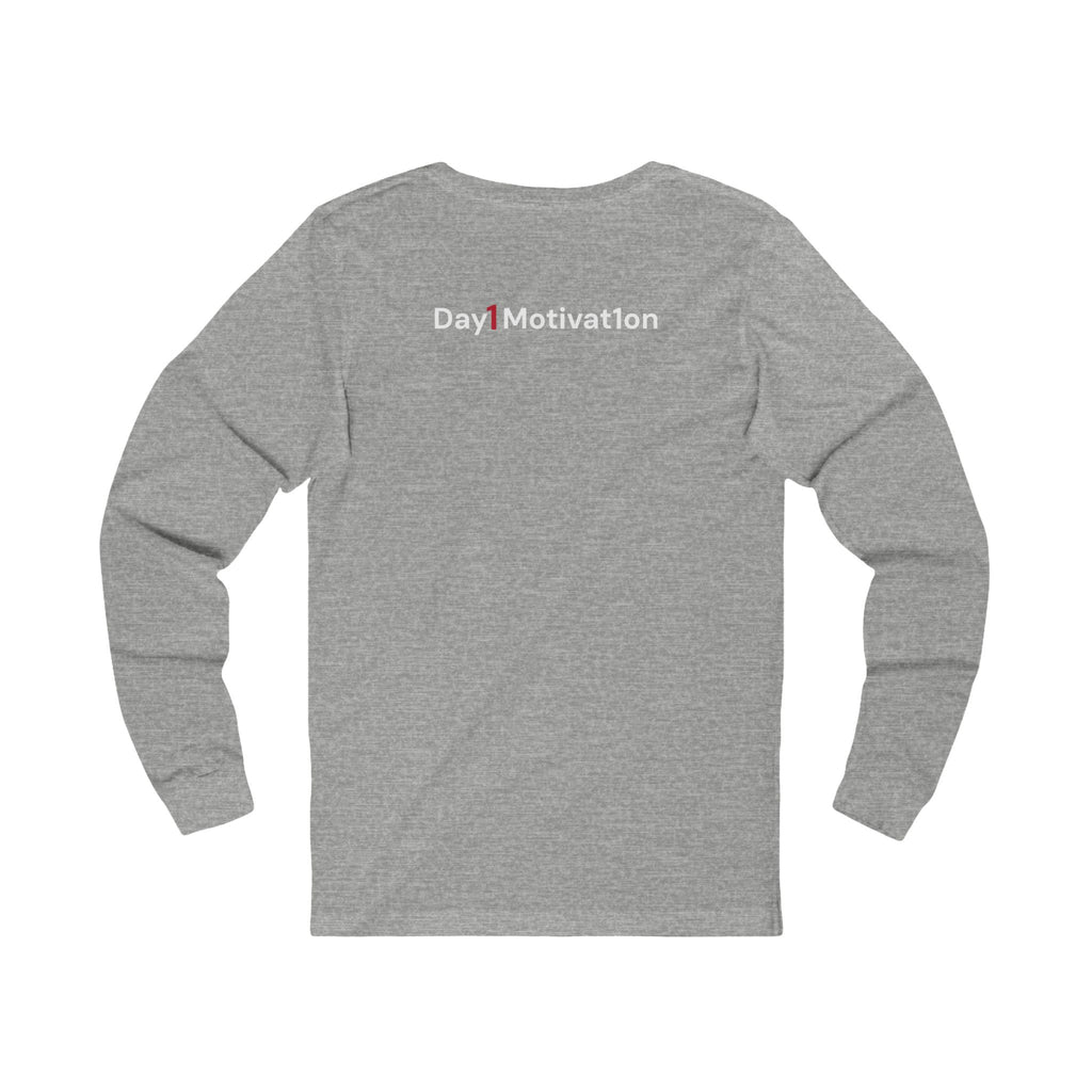 "I'm What Goals Looks Like" Long Sleeve Tee — Motivational Fitness Shirt