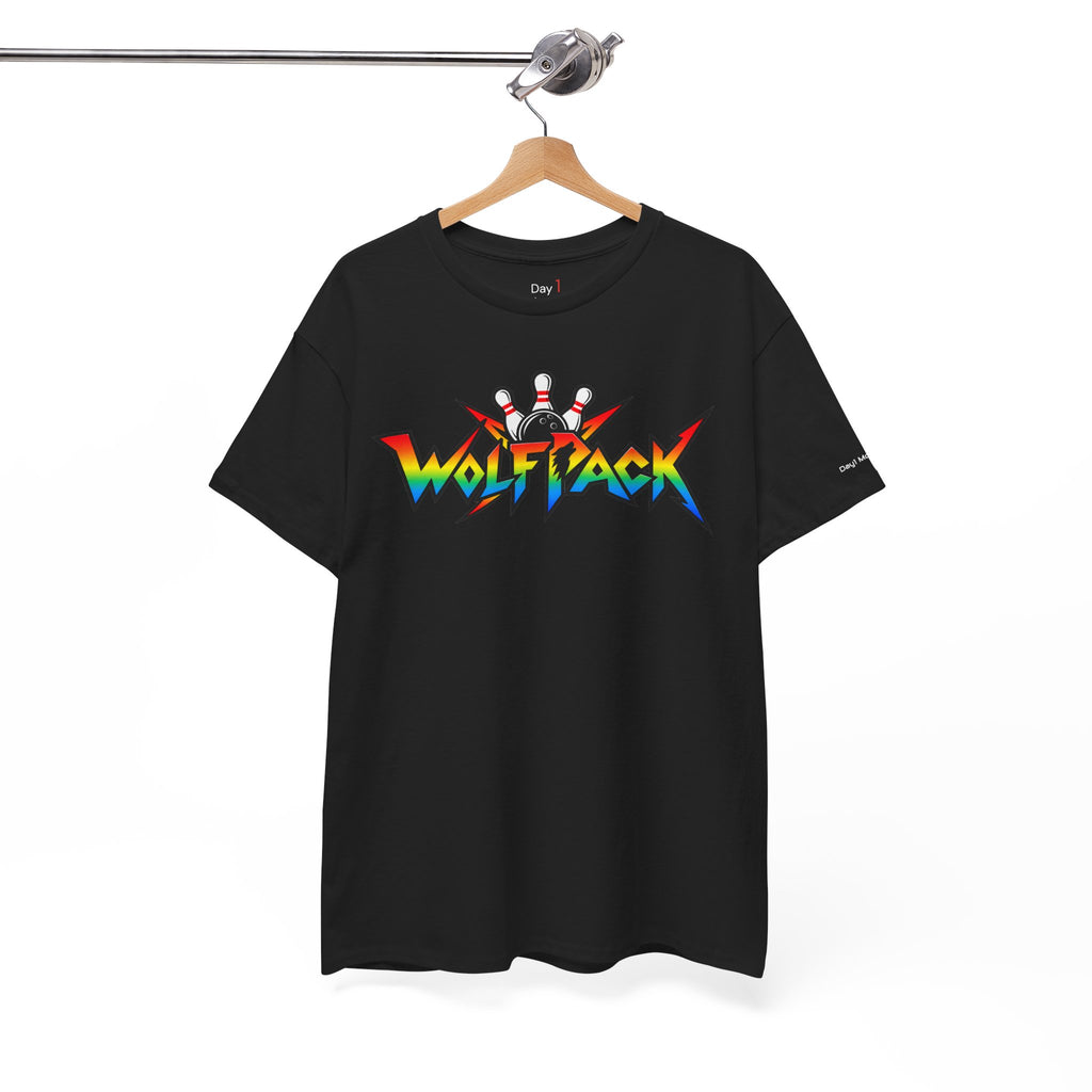 "Wolfpack Force" Bowling Tee — Graphic T-Shirt
