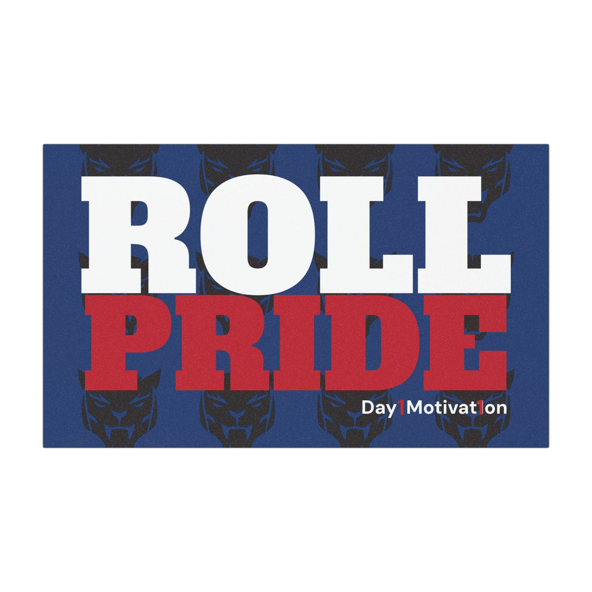Roll Pride Car Magnet — Panther Spirit Automotive Decal