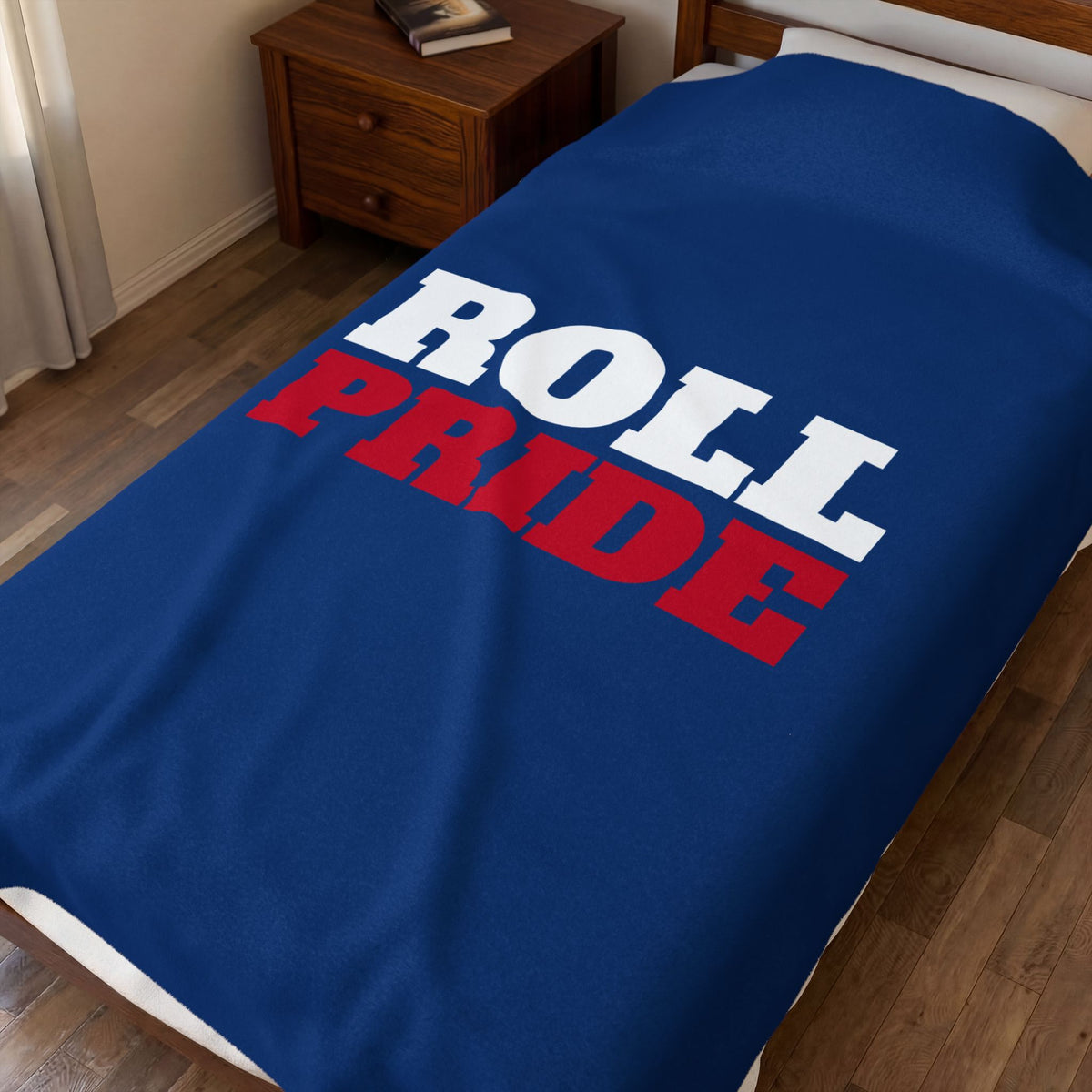 ROLL PRIDE Panther — Cozy College Stadium Throw