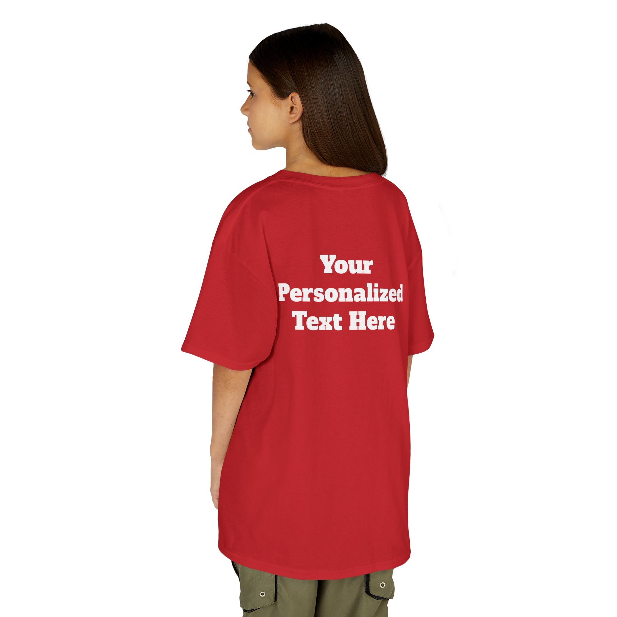 Personalized Tee for Birthdays, Team & School — "Designed by  You" Customizable Kids T-Shirt