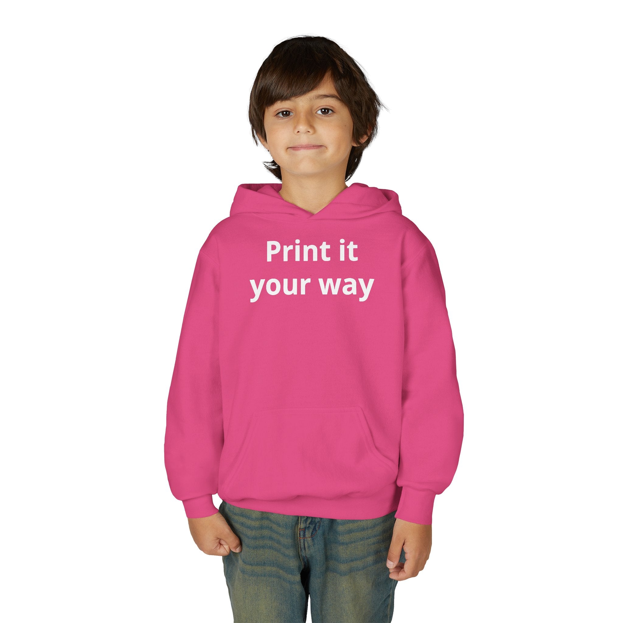 "Designed by You"  – Youth Customizable Kids' Pullover