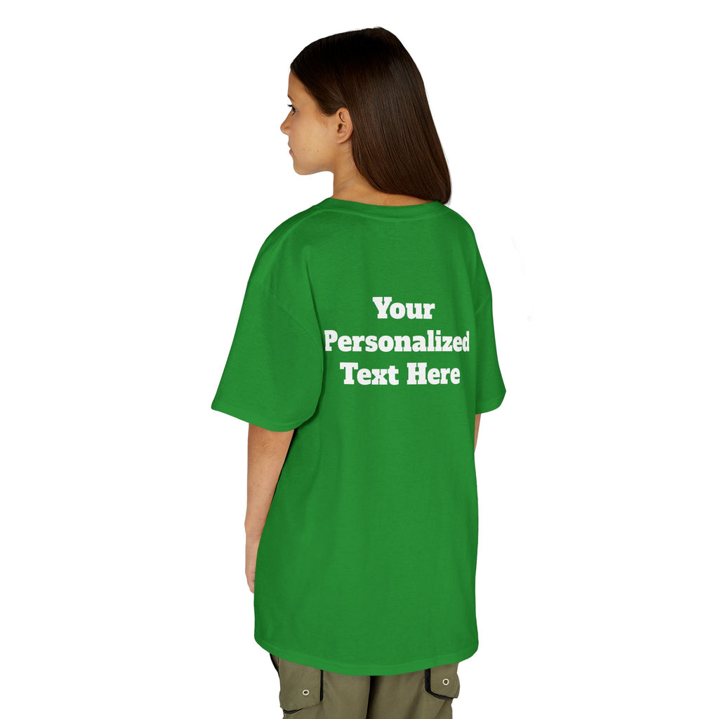 Personalized Tee for Birthdays, Team & School — "Designed by  You" Customizable Kids T-Shirt