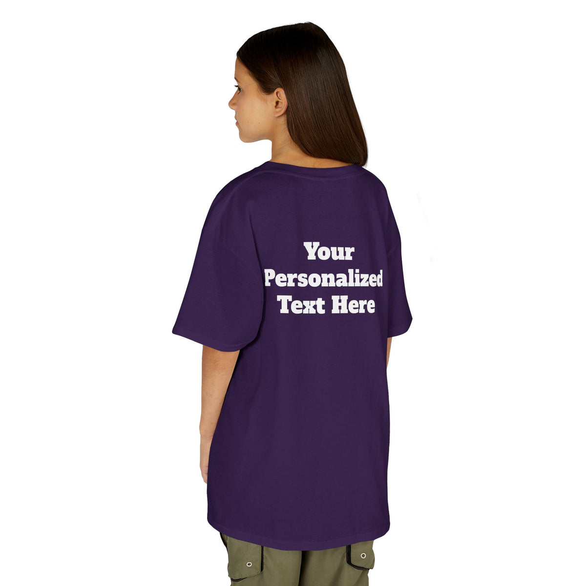 Personalized Tee for Birthdays, Team & School — "Designed by  You" Customizable Kids T-Shirt