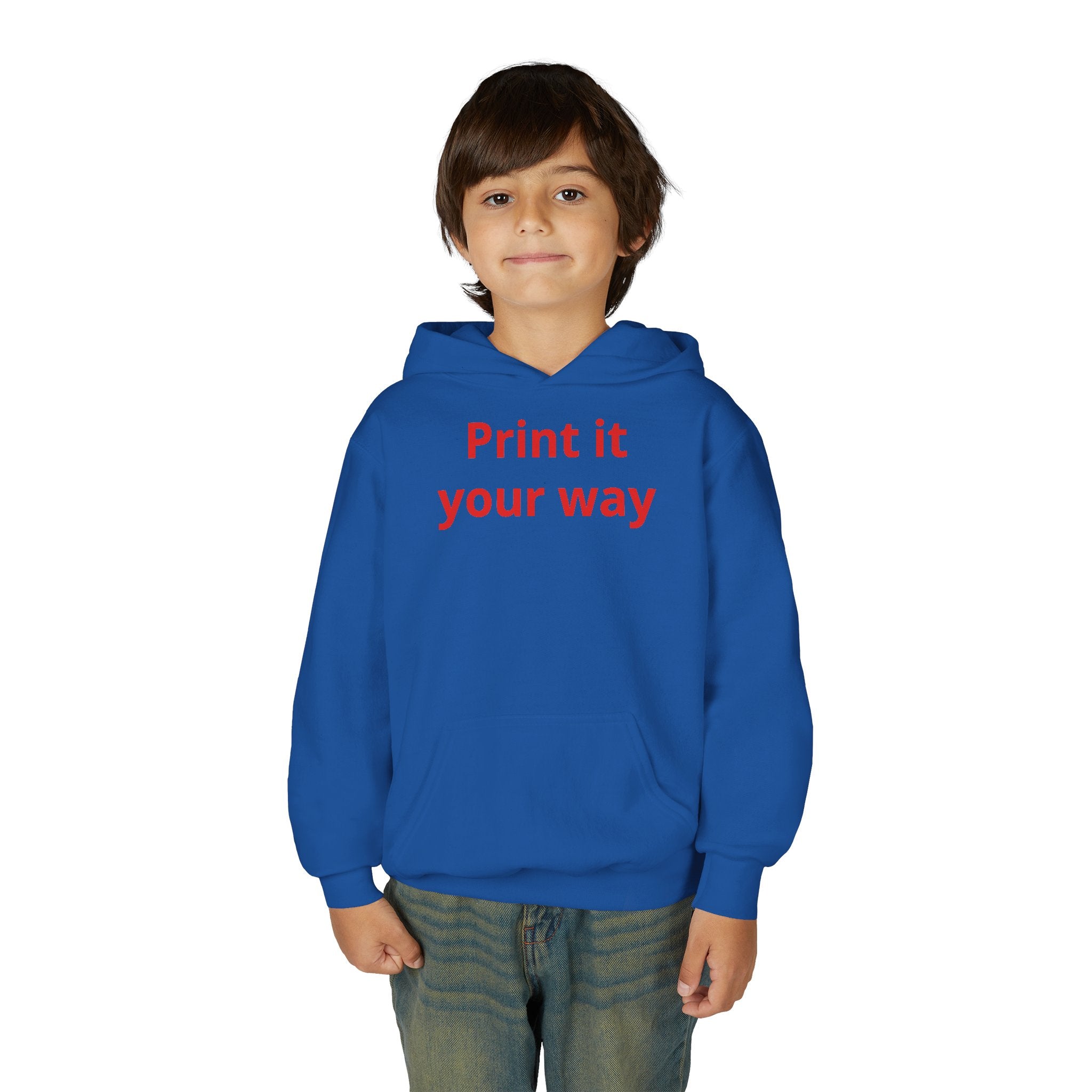 "Designed by You"  – Youth Customizable Kids' Pullover