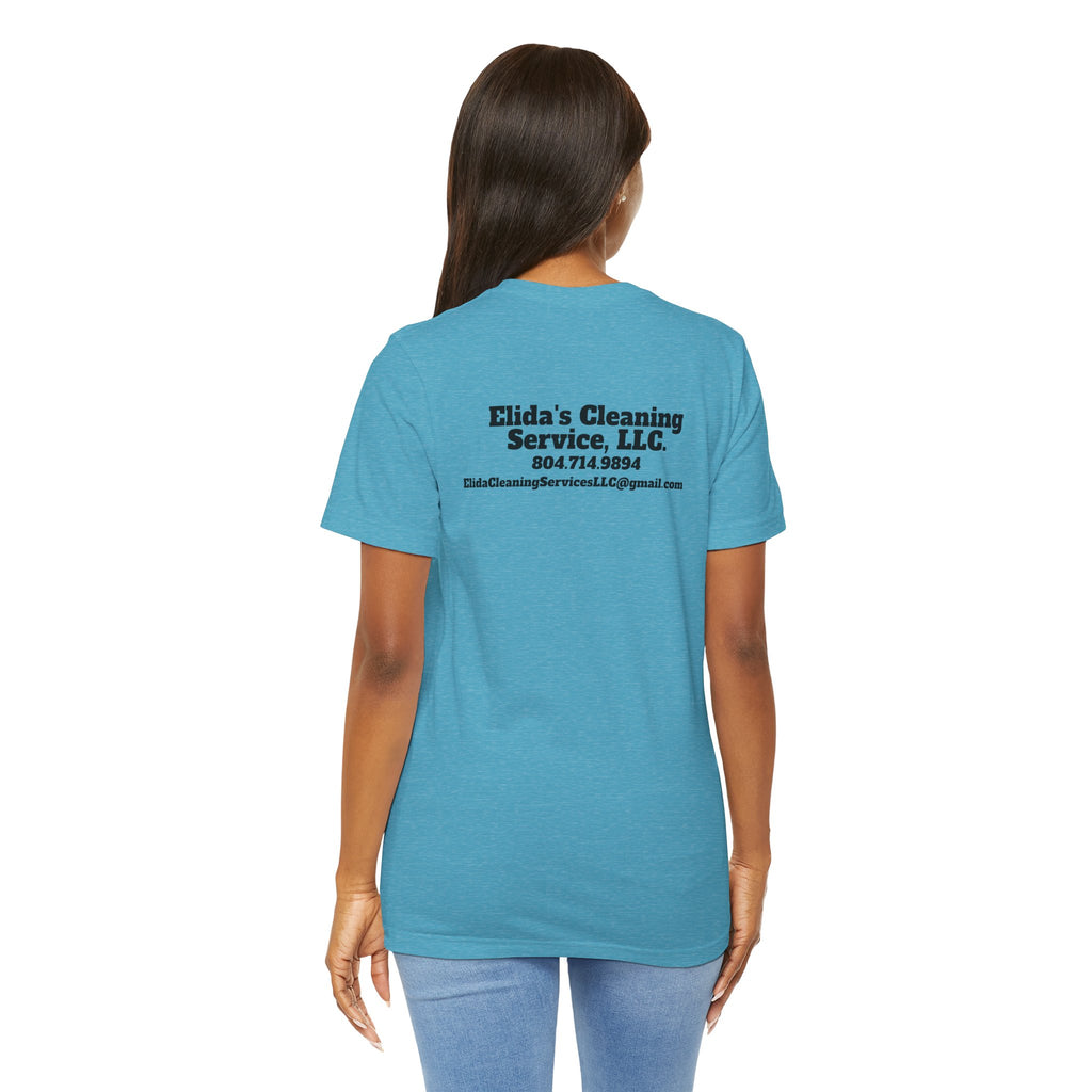 Elida's Cleaning Service Logo Tee — Staff Uniform T-Shirt