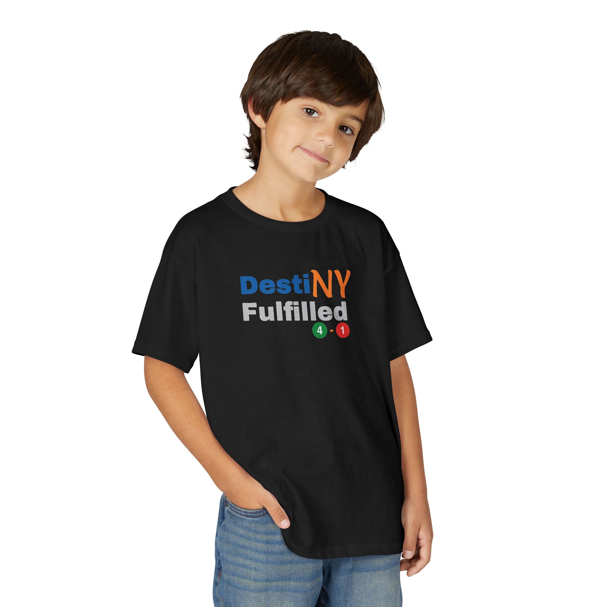 "DestiNY Fulfilled" Youth Tee — 53 Years in the Making (New York Championship)