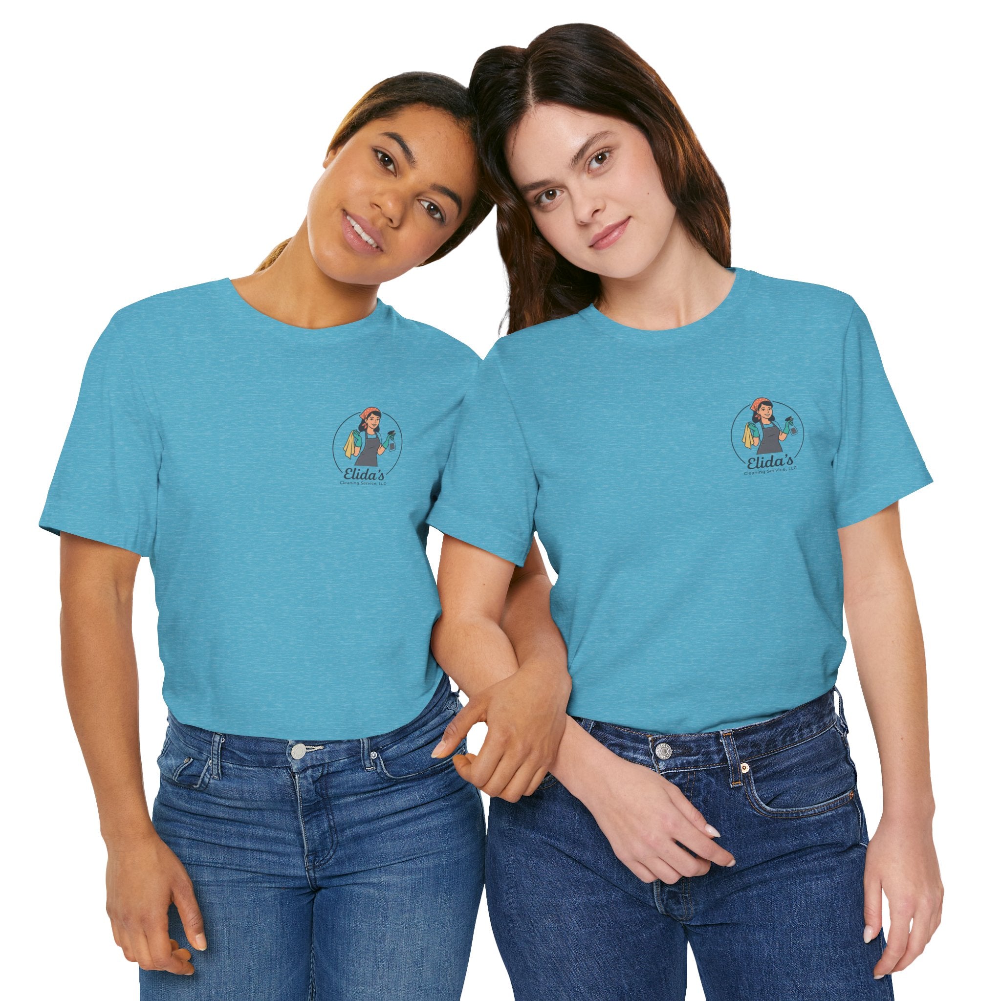 Elida's Cleaning Service Logo Tee — Staff Uniform T-Shirt
