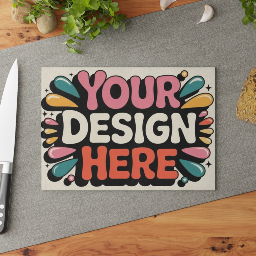 Custom Decorative Glass Cutting Board