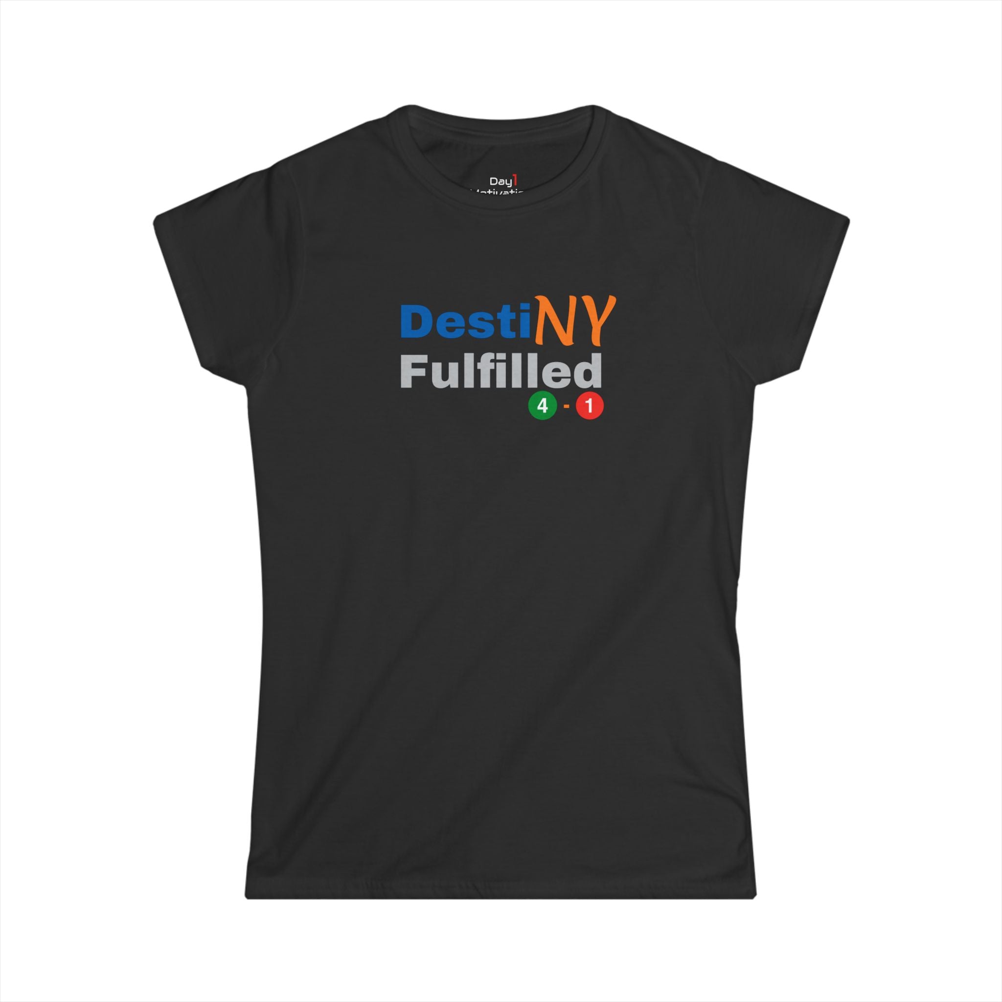 "DestiNY Fulfilled" Women's Tee — 53 Years in the Making(New York Championship)