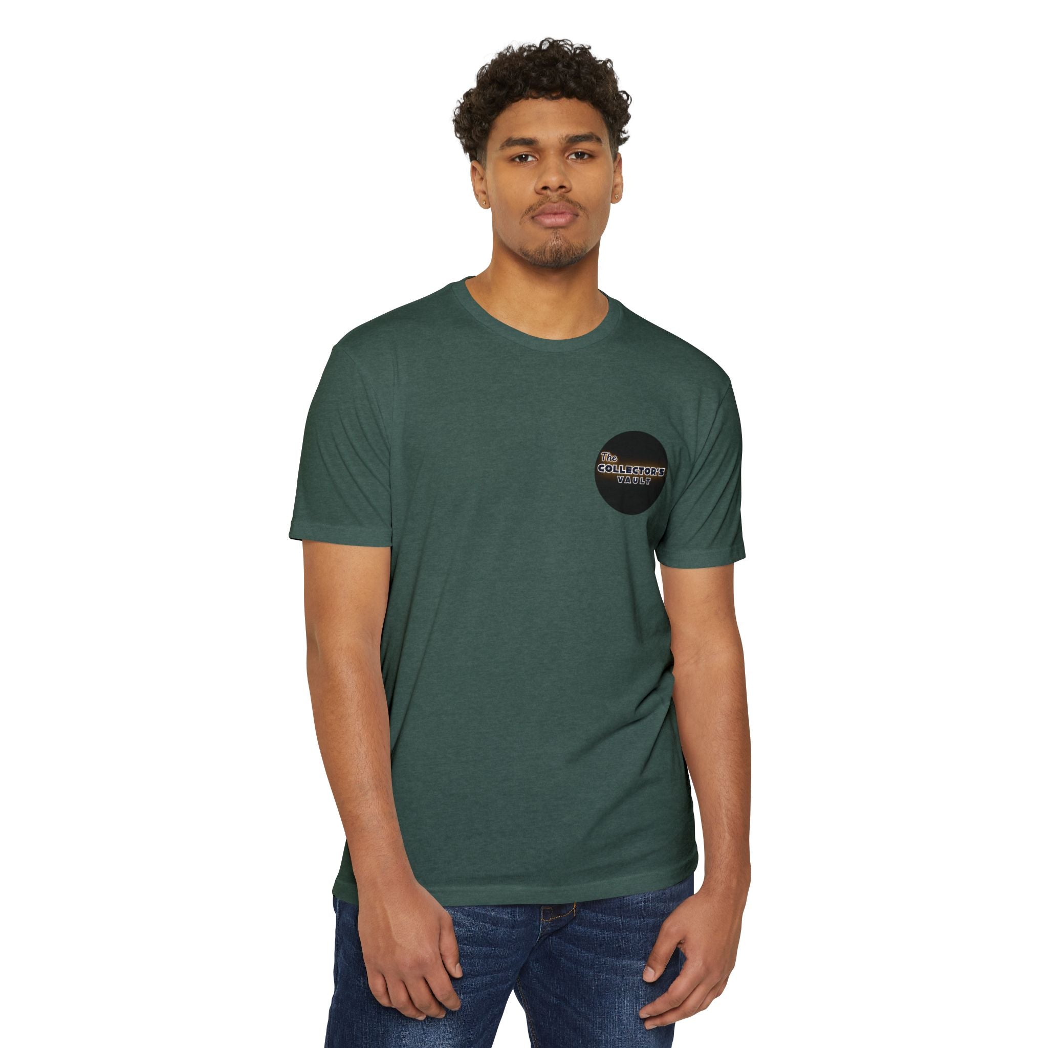 Collector's Vault Logo T-Shirt – Retro Graphic Back Print