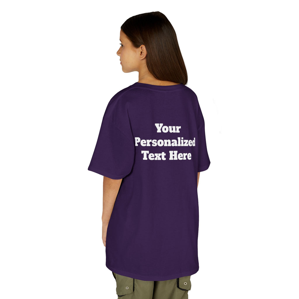 Personalized Tee for Birthdays, Team & School — "Designed by  You" Customizable Kids T-Shirt