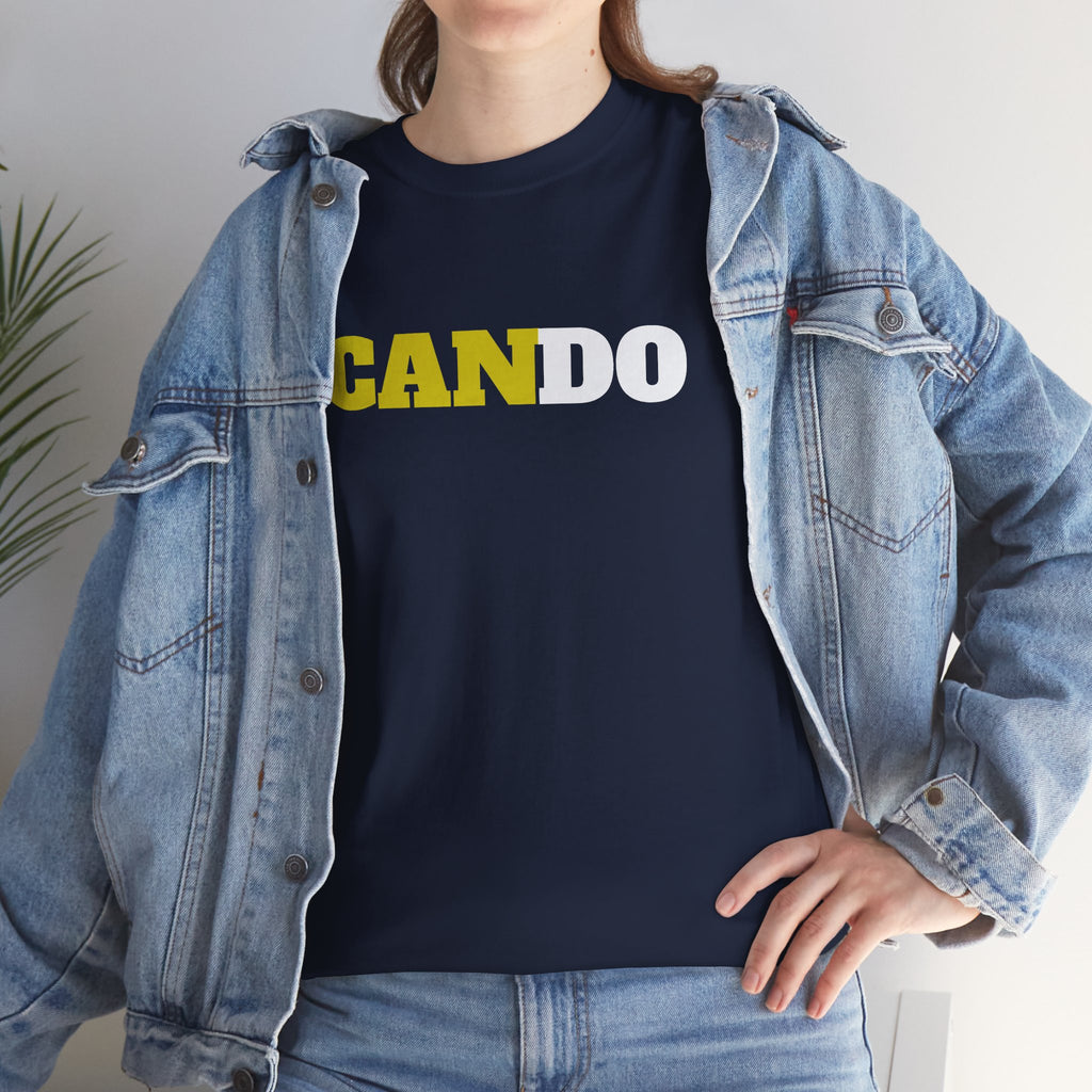 CAN•DO Motivational Tee — Inspirational Cotton T-Shirt