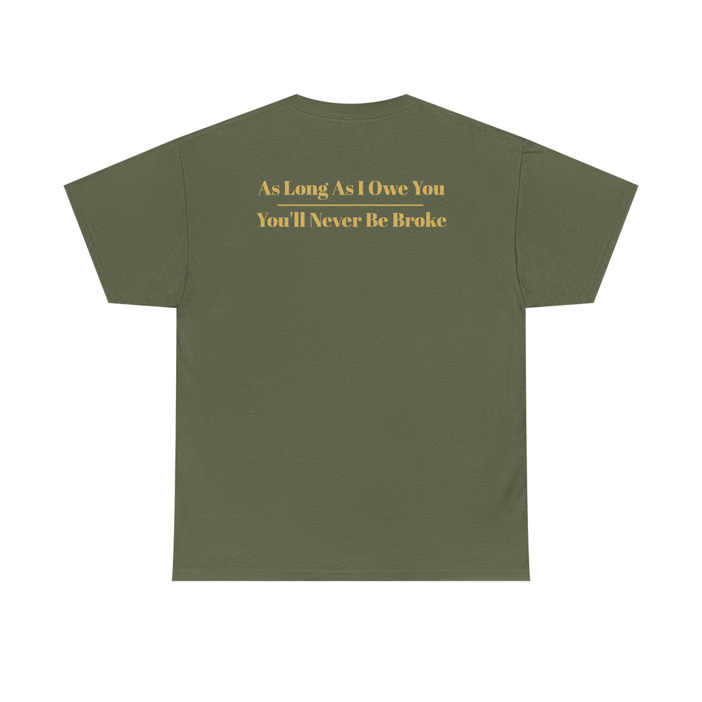 “IOU" Funny Unisex — Graphic Tee