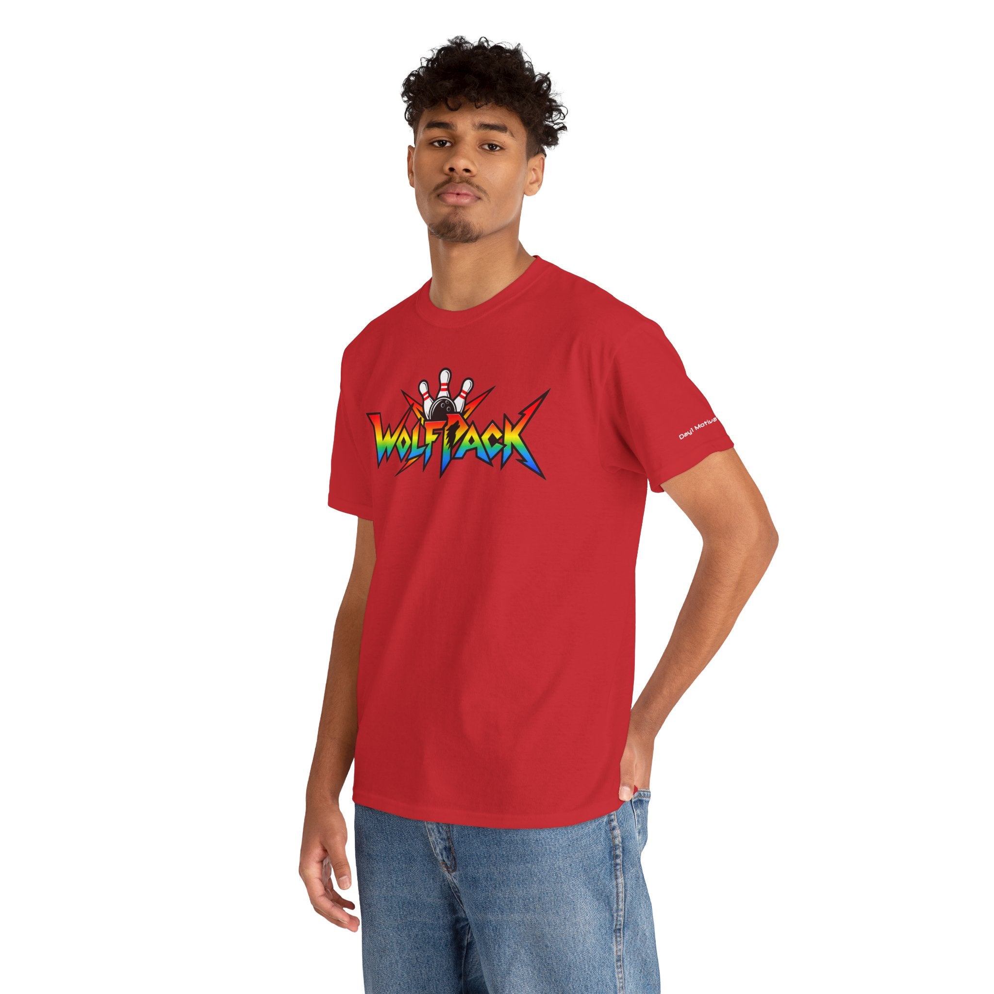 "Wolfpack Force" Bowling Tee — Graphic T-Shirt