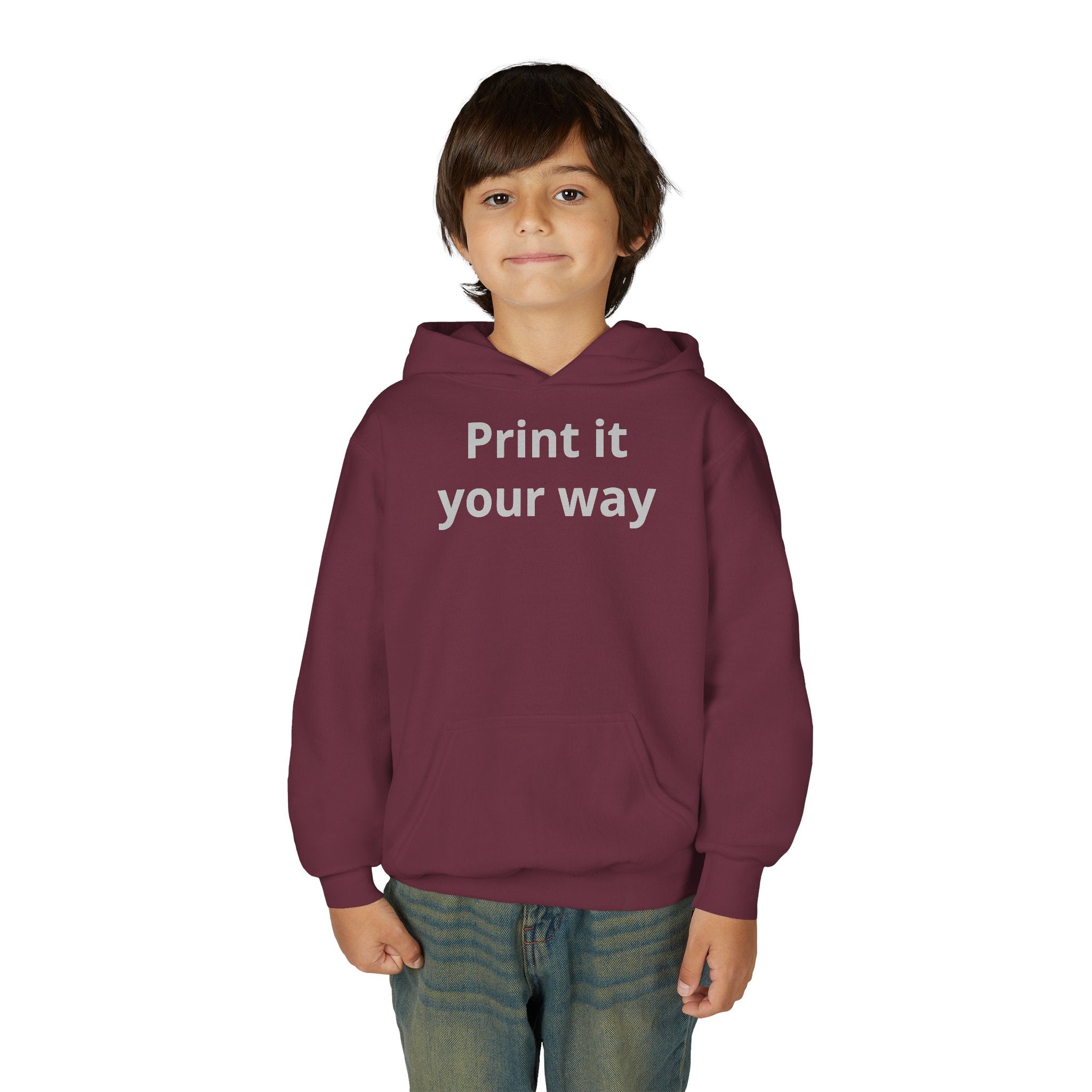 "Designed by You"  – Youth Customizable Kids' Pullover