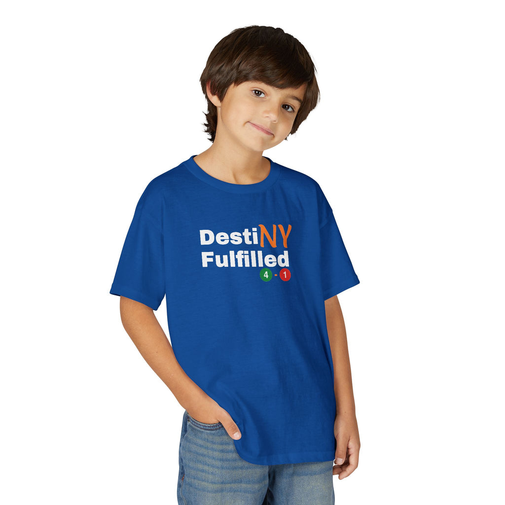 "DestiNY Fulfilled" Youth Tee — 53 Years in the Making (New York Championship)