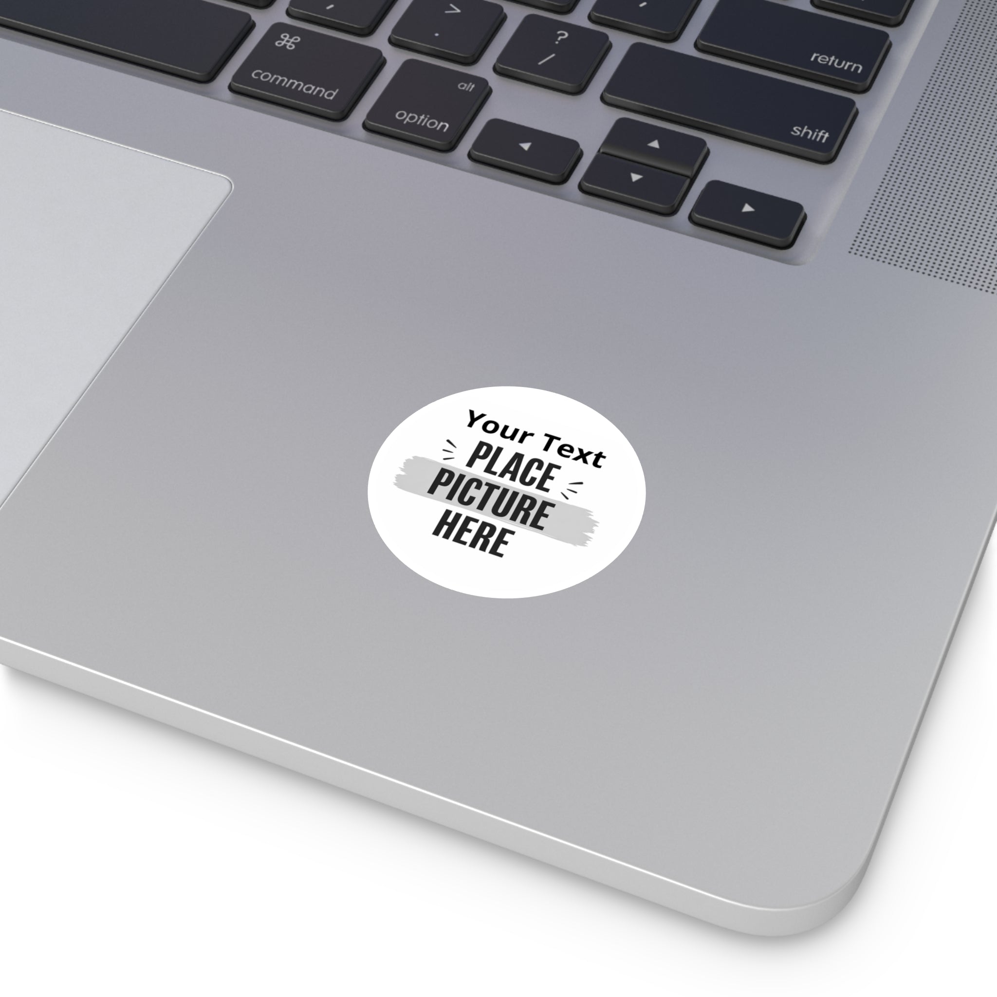 Custom Round Sticker(singles) — Logo Decal for Laptops, Menus & Packaging