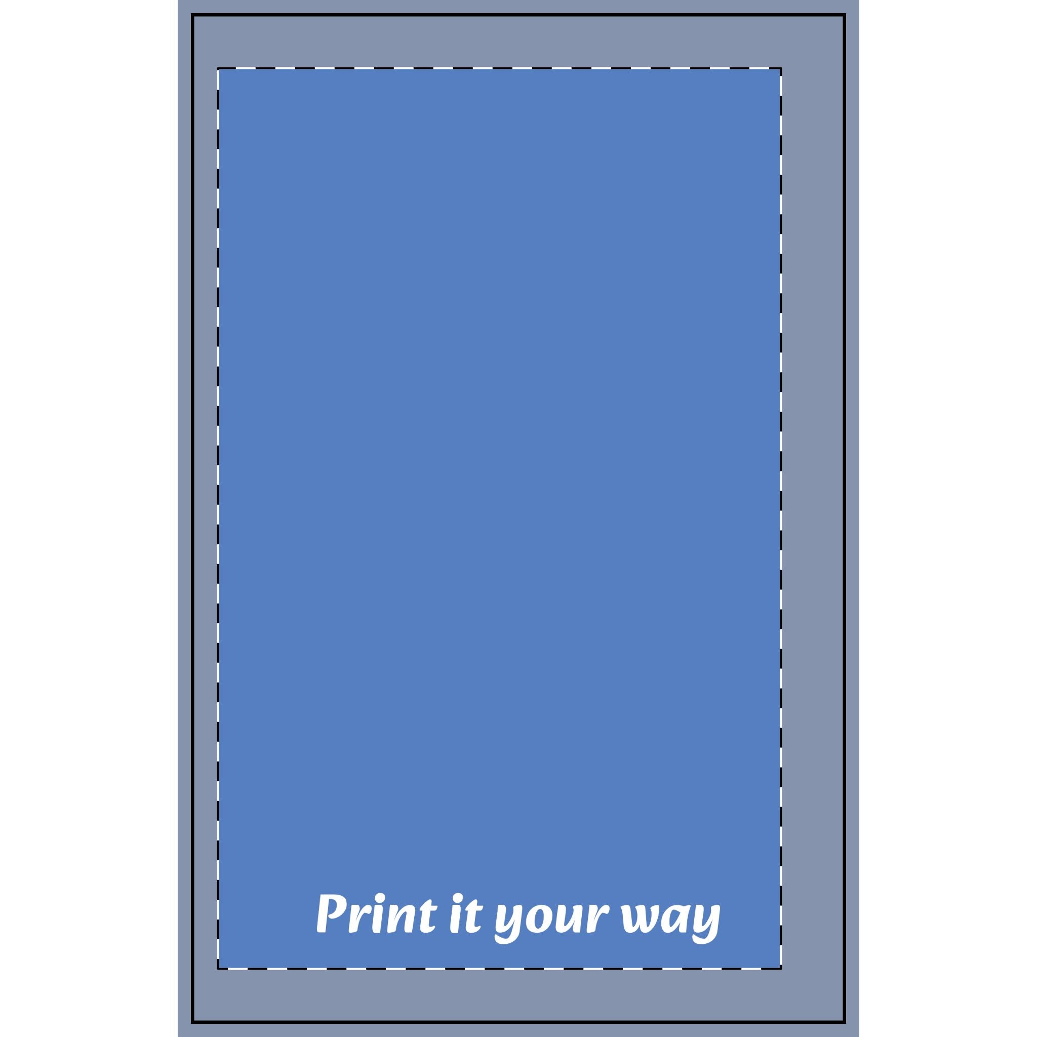 Customizable Spiral Notebook — Dotted Journal, "Print It Your Way" Cover