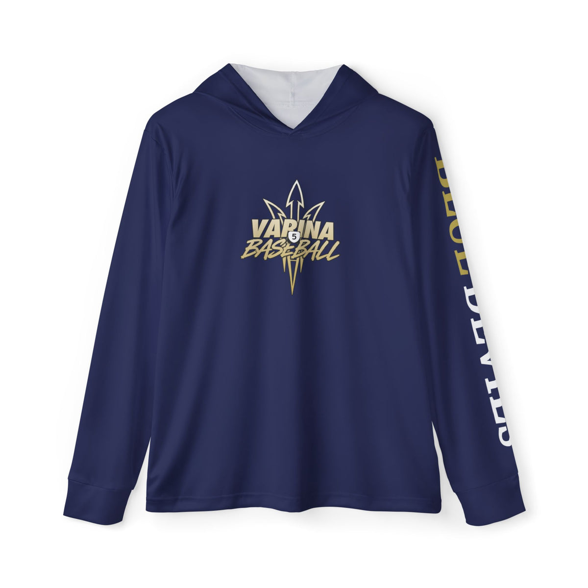 Varina Route 5 Baseball Warmup Hoodie (AOP) - Navy