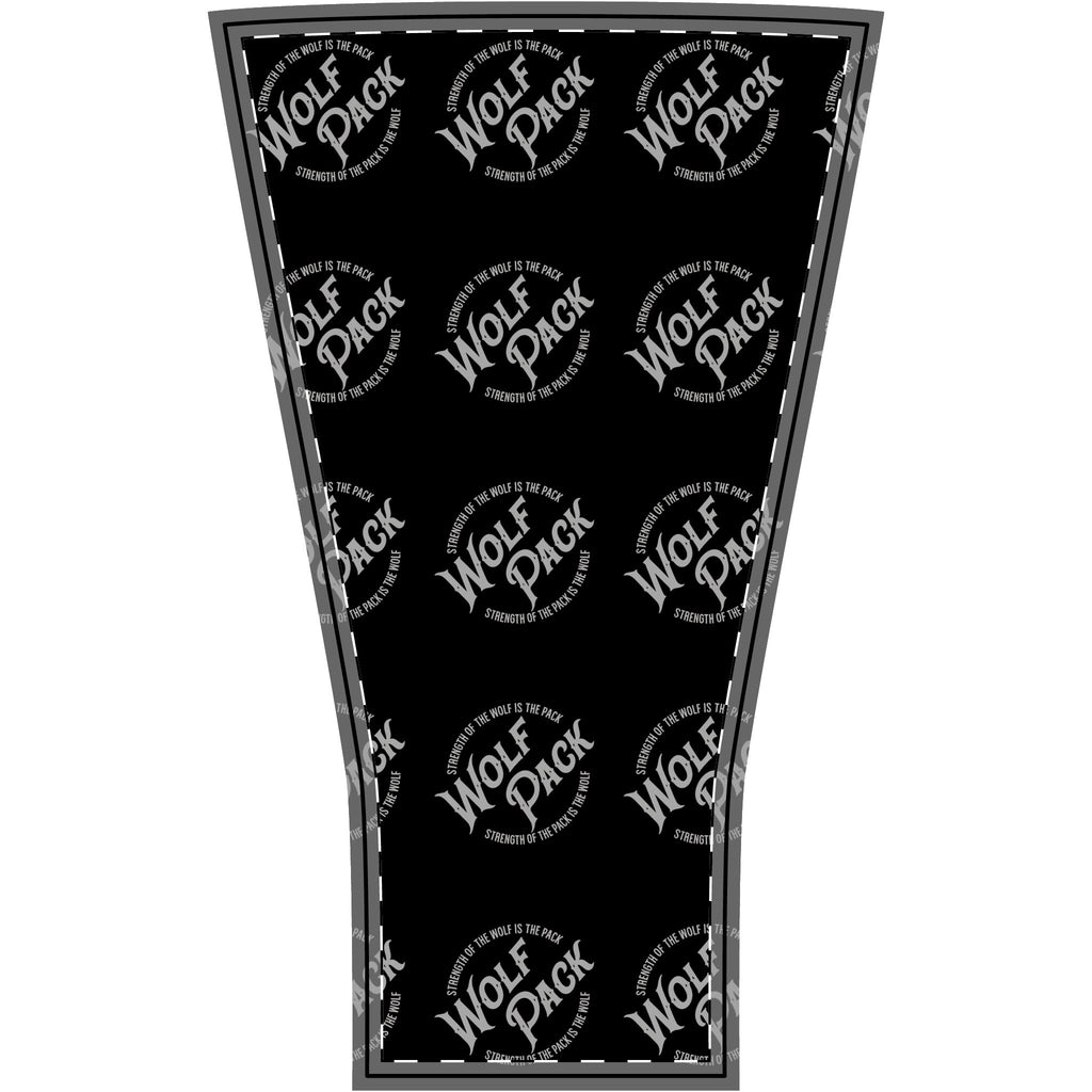 Wolf Pack Logo Arm Sleeve — Black Compression Sleeve