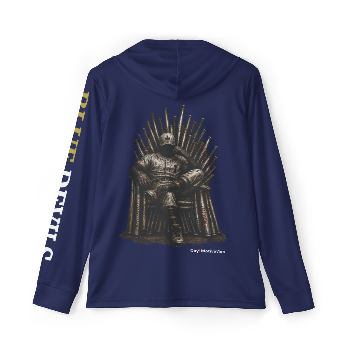 Varina Route 5 Baseball Warmup Hoodie (AOP) - Navy