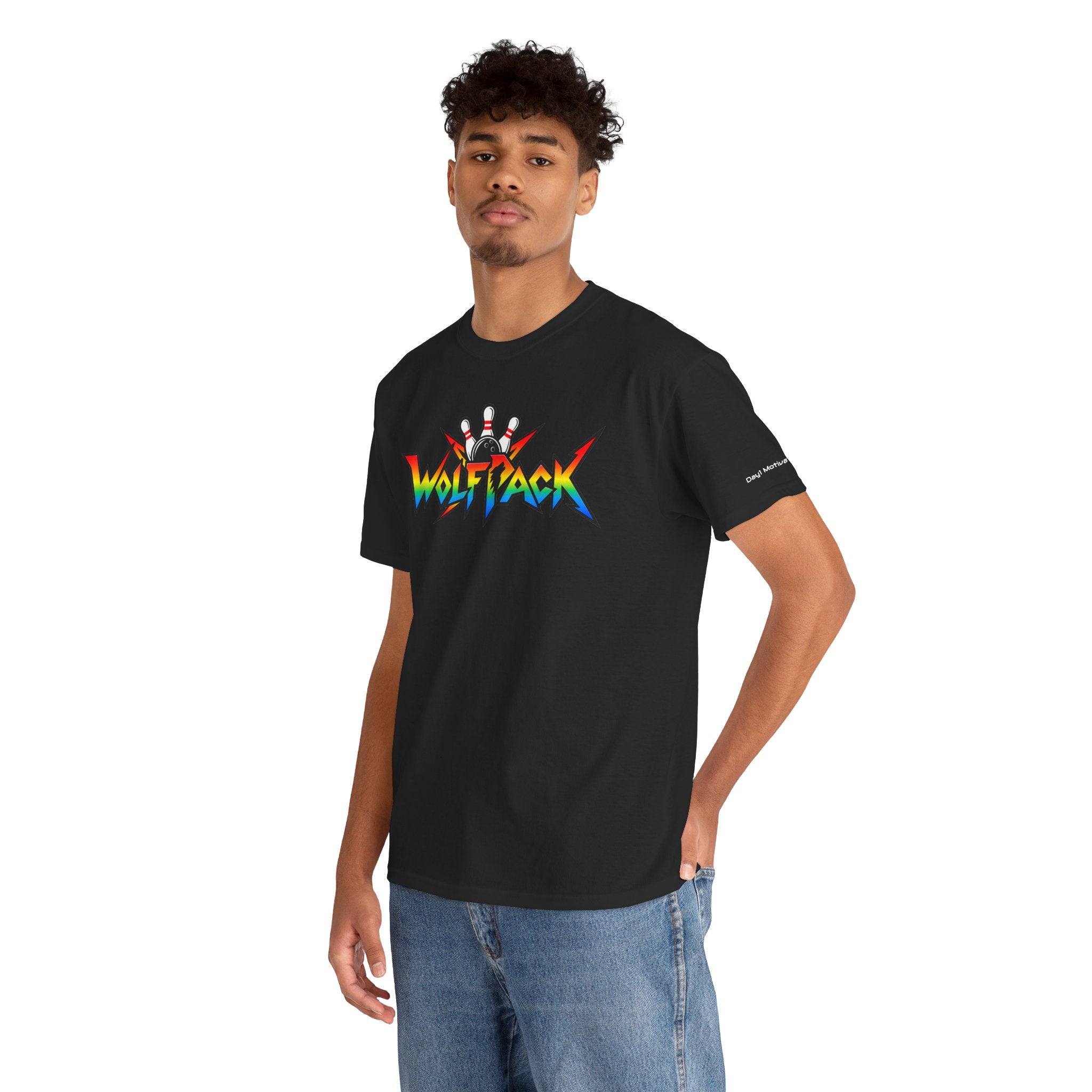 "Wolfpack Force" Bowling Tee — Graphic T-Shirt