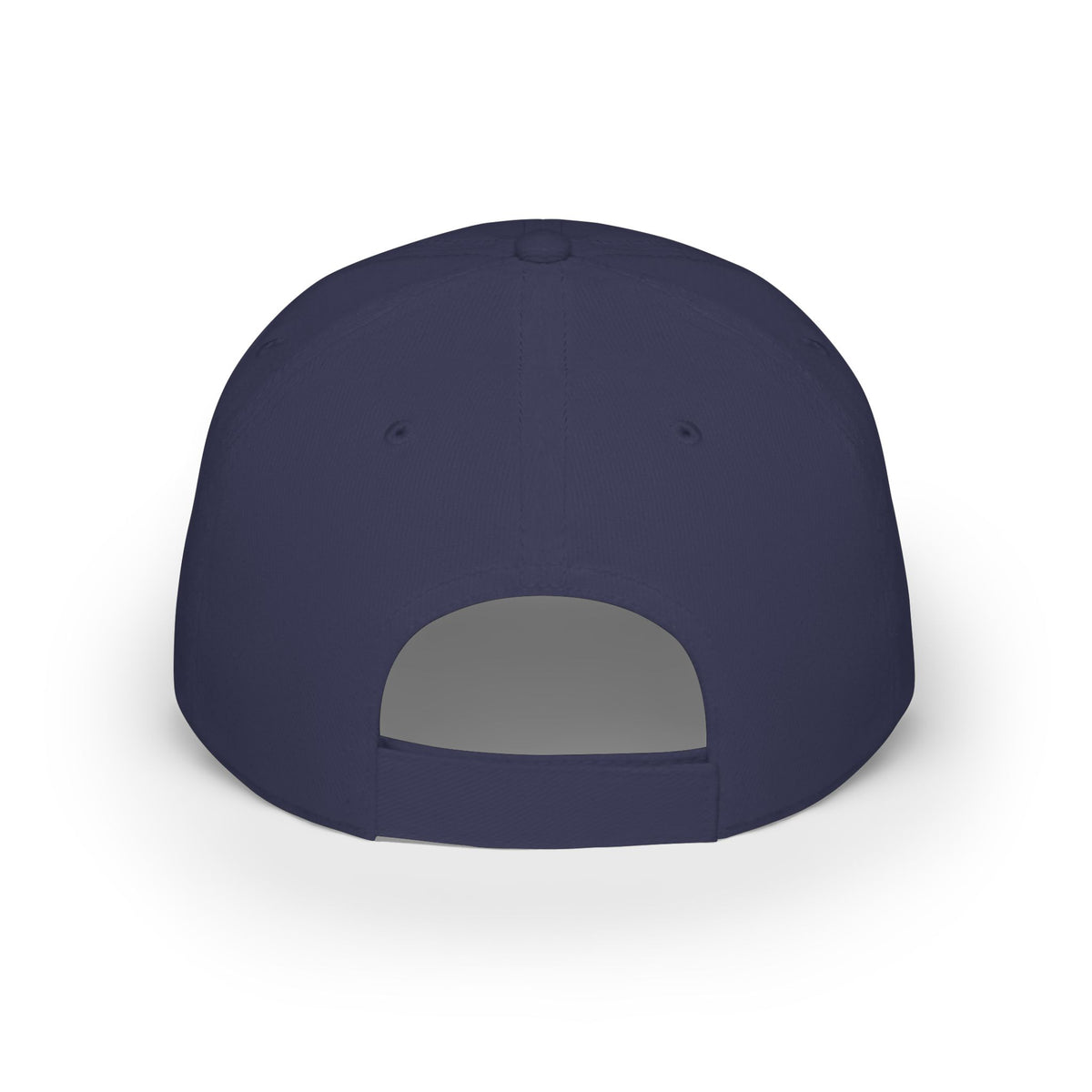 Custom Embroidered Baseball Cap(text)  — "Designed by You" Low-Profile Hat