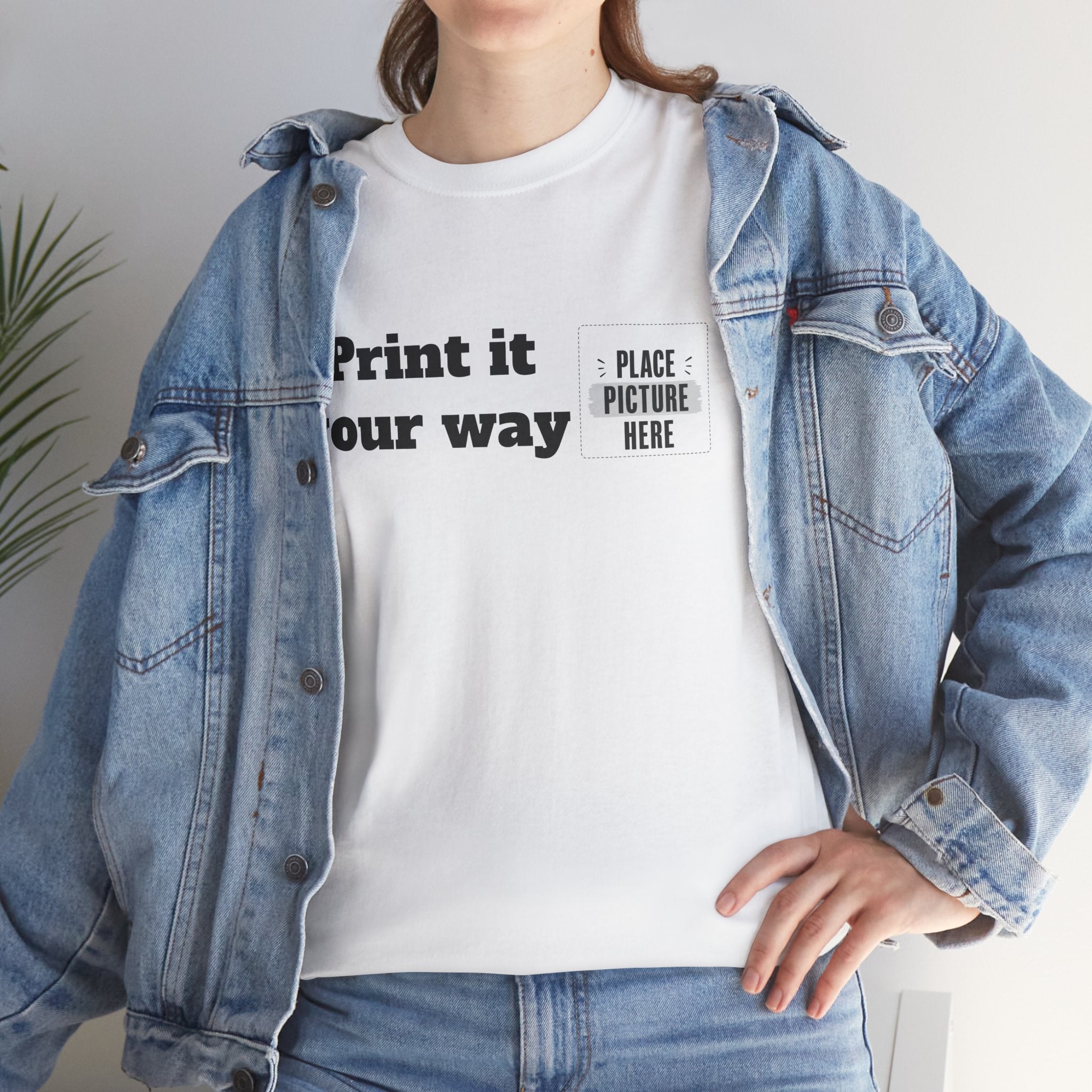 Personalized Graphic Tee for School, Team & Club — "Designed by You" Unisex T-Shirt