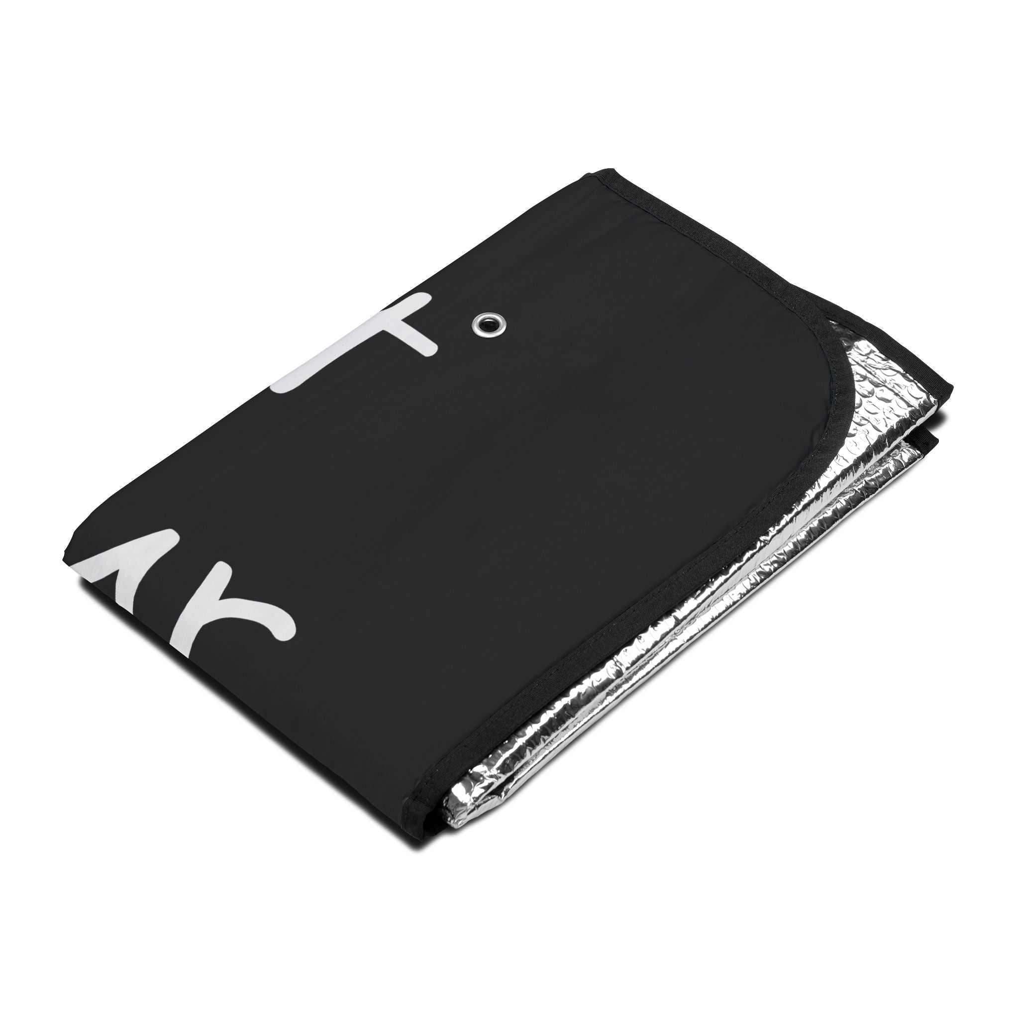 Customizable Car Sun Shade – 'Your Text' Foldable Windshield Protector