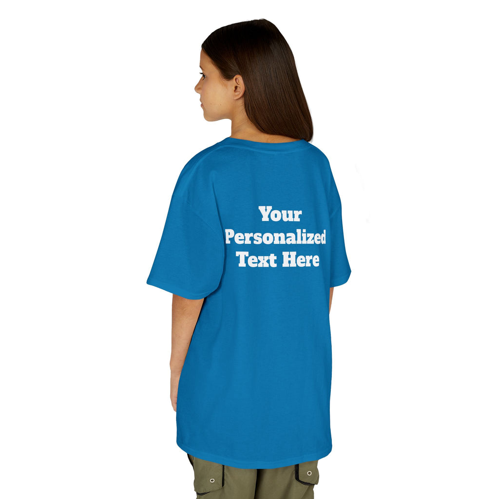 Personalized Tee for Birthdays, Team & School — "Designed by  You" Customizable Kids T-Shirt