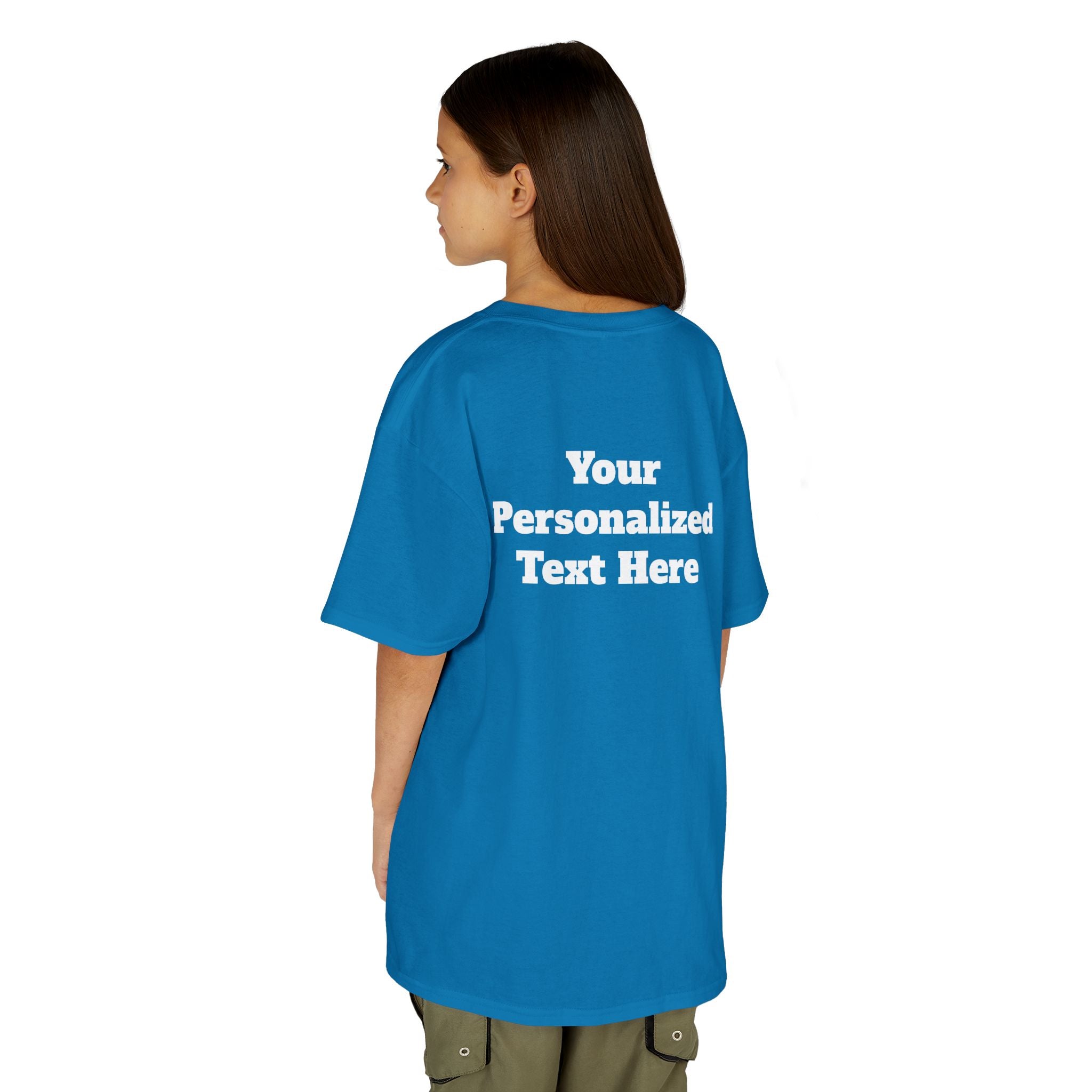 Personalized Tee for Birthdays, Team & School — "Designed by  You" Customizable Kids T-Shirt