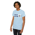Personalized Graphic Tee for School, Team & Club — "Designed by You" Unisex T-Shirt