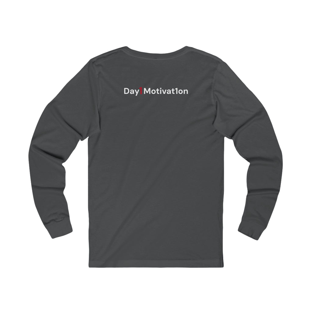"I'm What Goals Looks Like" Long Sleeve Tee — Motivational Fitness Shirt