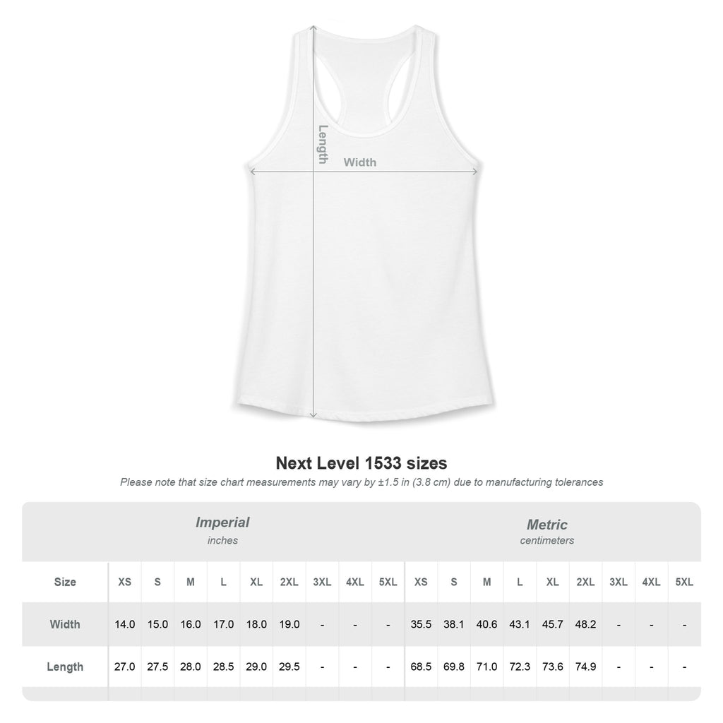"Day One" - Women's Ideal Racerback Tank