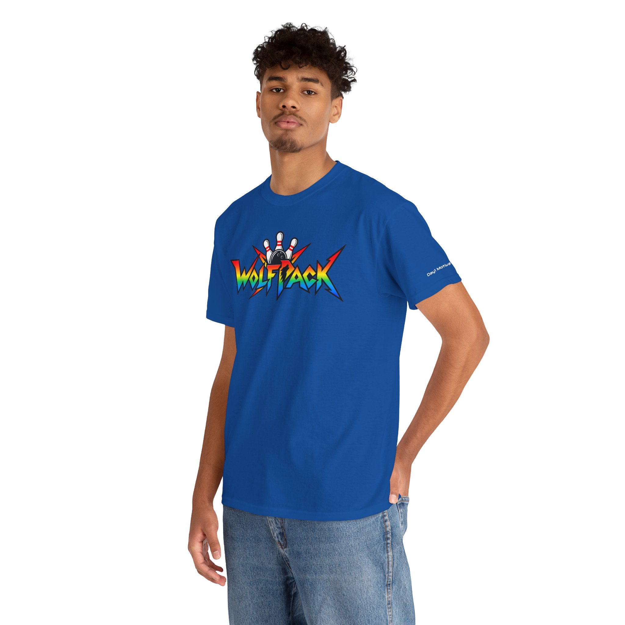 "Wolfpack Force" Bowling Tee — Graphic T-Shirt