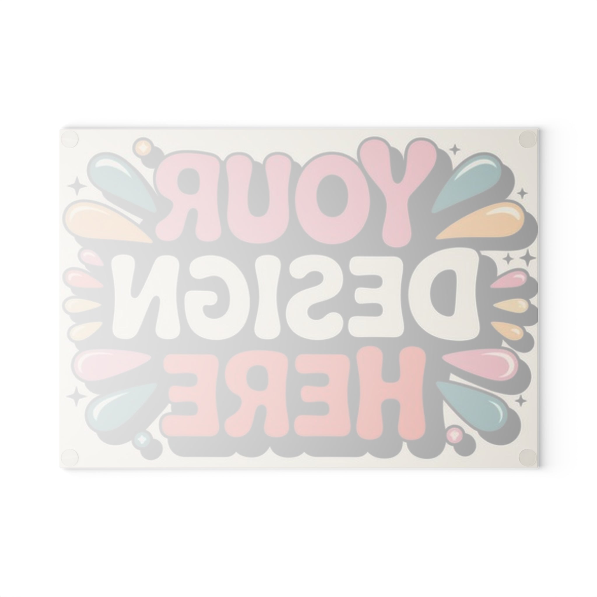 Custom Decorative Glass Cutting Board
