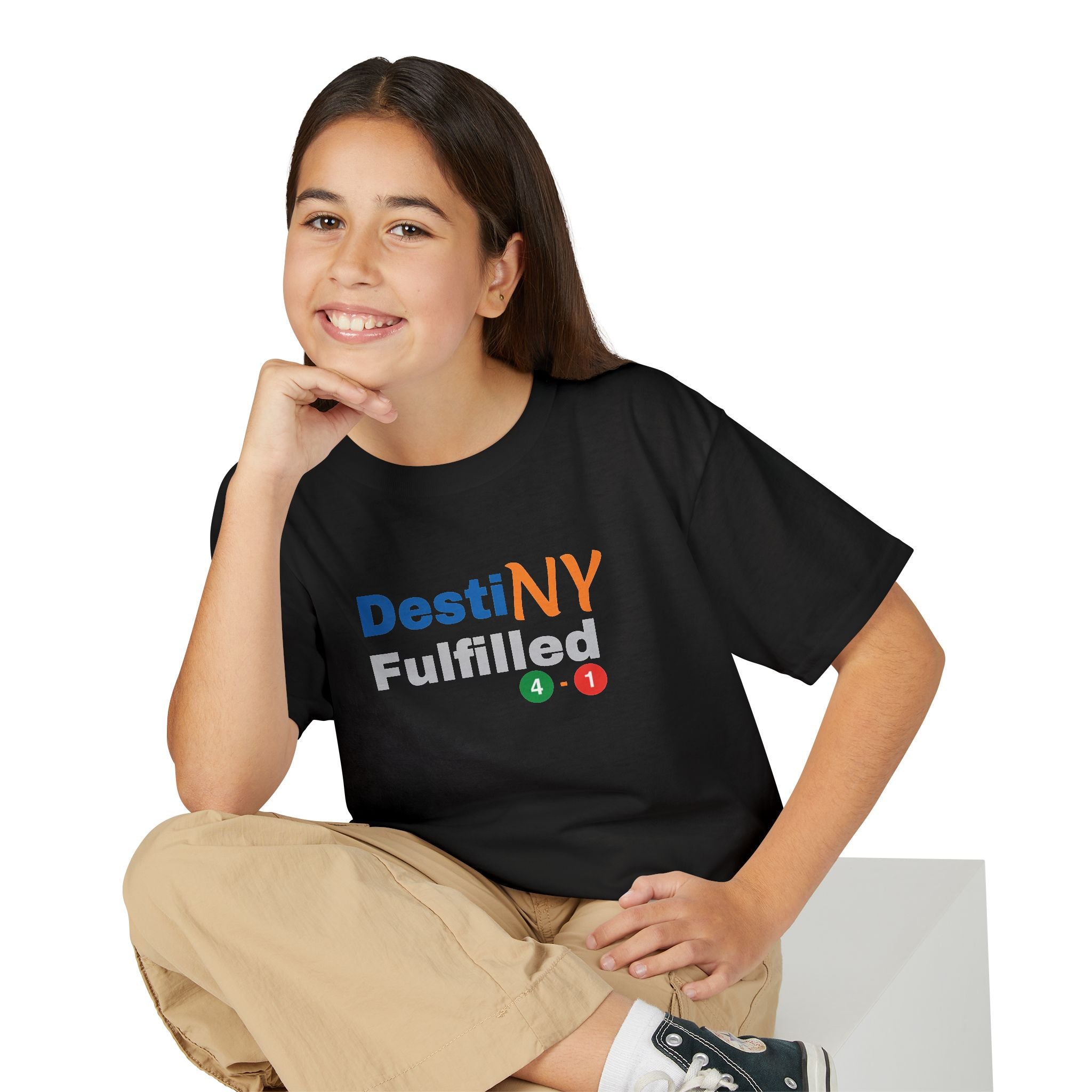 "DestiNY Fulfilled" Youth Tee — 53 Years in the Making (New York Championship)