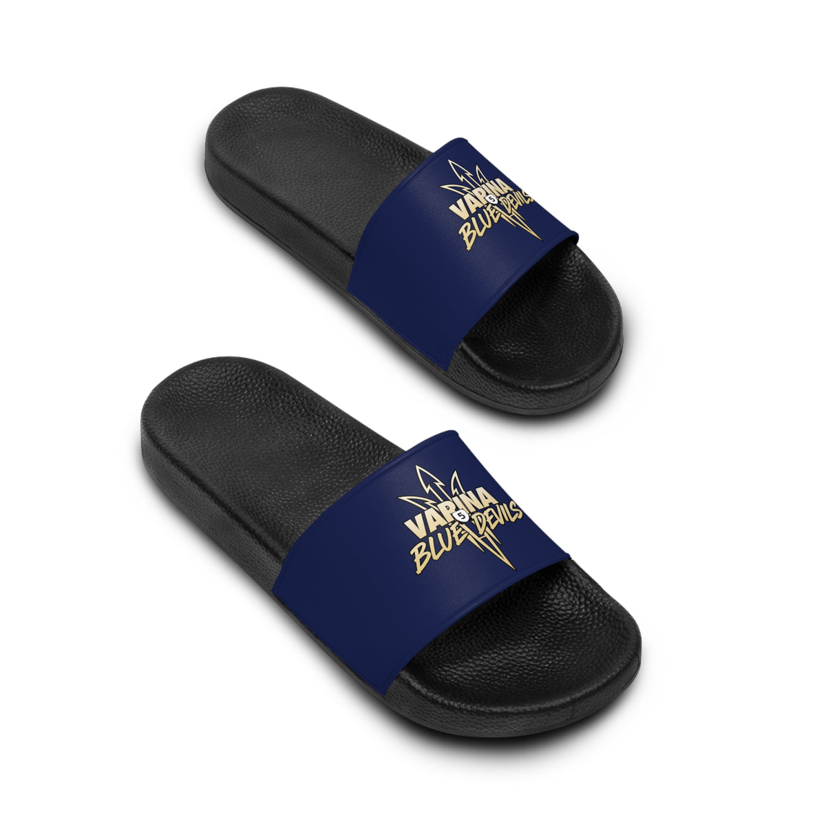 Men's VARINA Route 5 Logo Slides - Navy