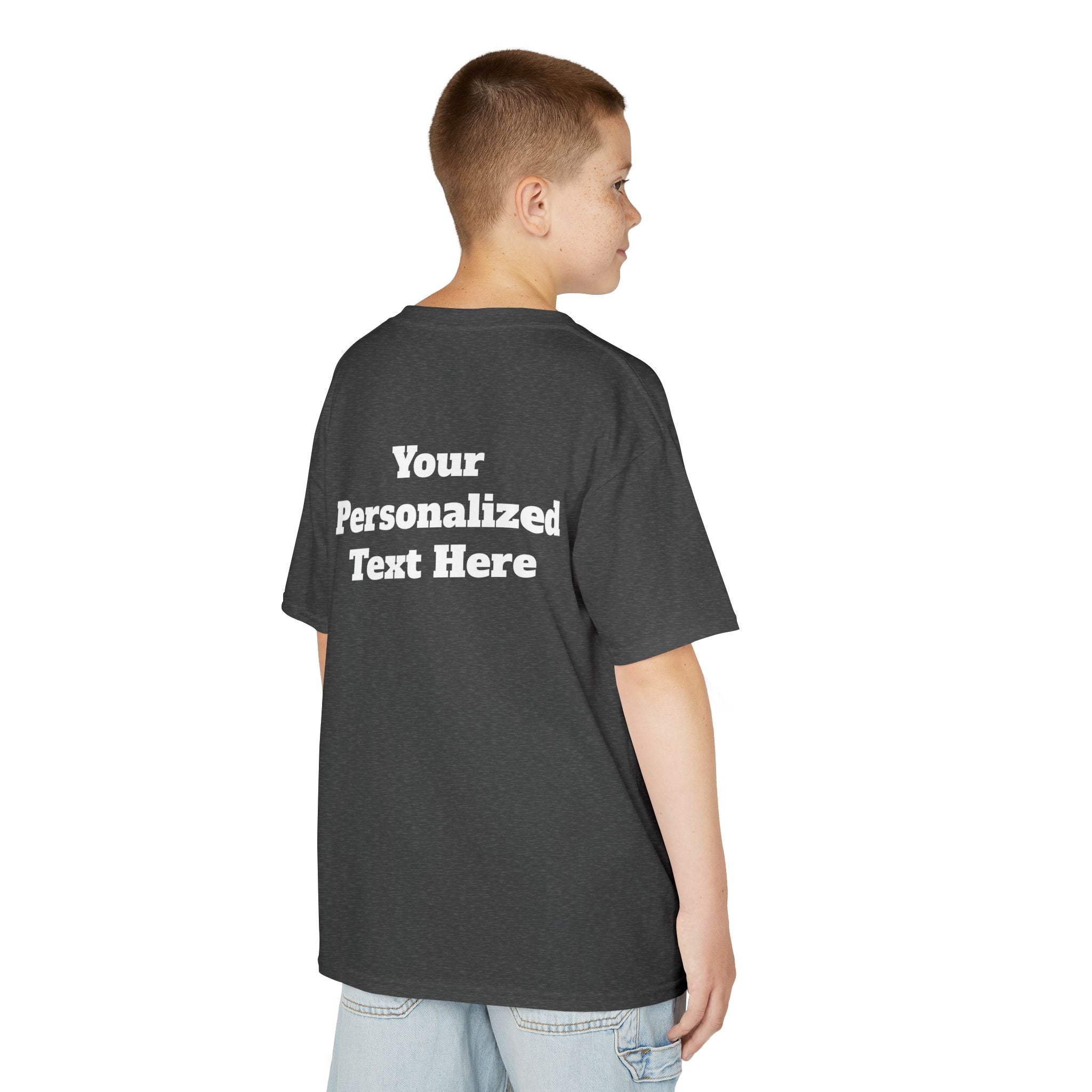 Personalized Tee for Birthdays, Team & School — "Designed by  You" Customizable Kids T-Shirt