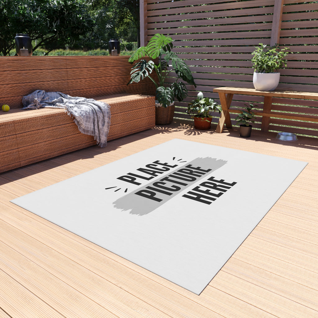 Custom Picture Print Doormat for Patio, Porch & Garden