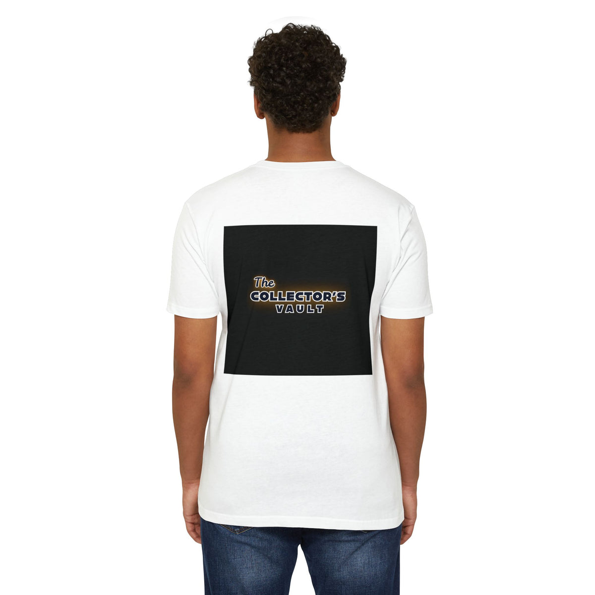 Collector's Vault Logo T-Shirt – Retro Graphic Back Print